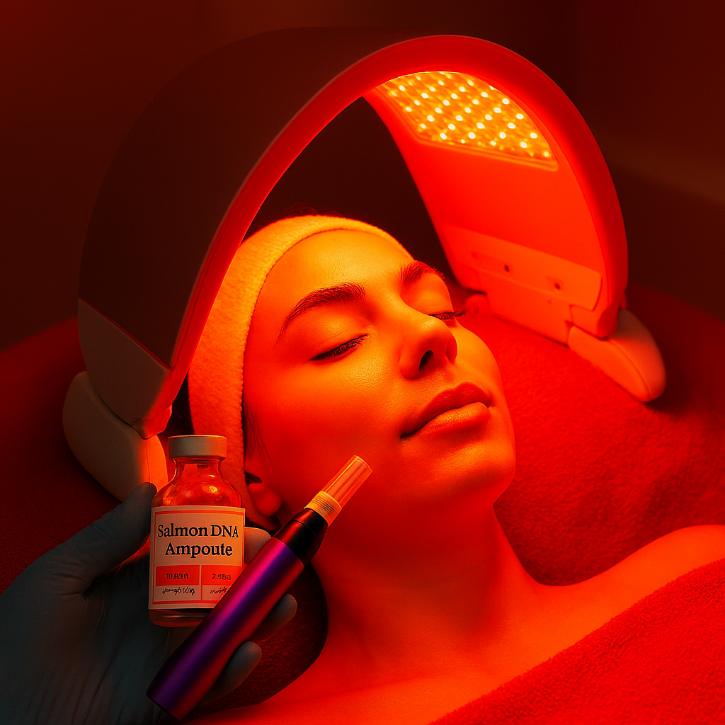 Salmon DNA Skin Revival Microneedling with LED Light Therapy